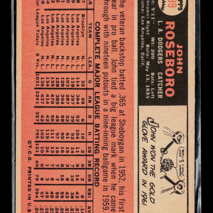 1966 Topps John Roseboro #189