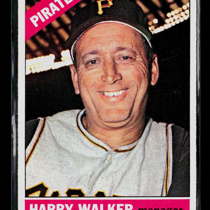 1966 Topps Harry Walker #318