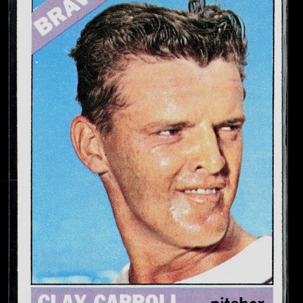 1966 Topps Clay Carroll #307