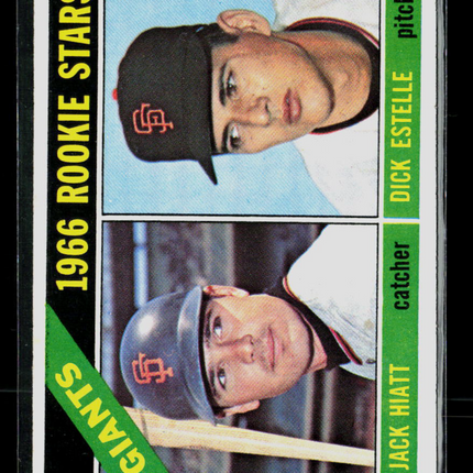 1966 Topps Dick Estelle Jack Hiatt #373