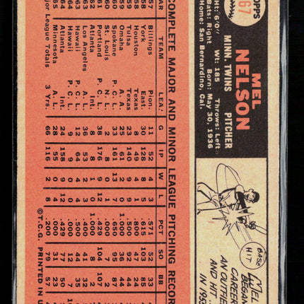 1966 Topps Mel Nelson #367