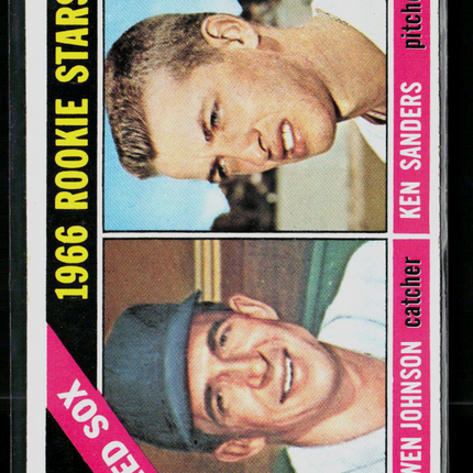 1966 Topps Ken Sanders Owen Johnson #356