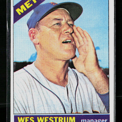 1966 Topps Wes Westrum #341