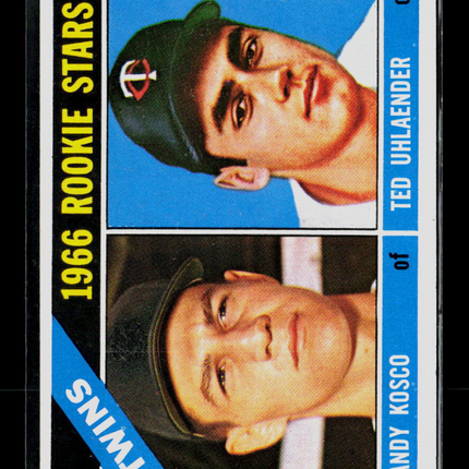 1966 Topps Andy Kosco Ted Uhlaender #264