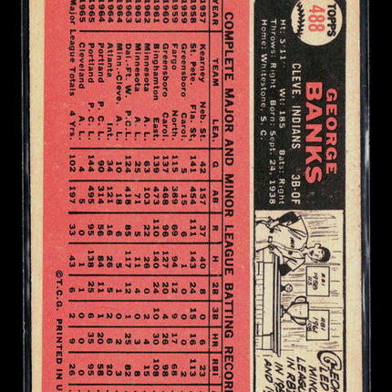 1966 Topps George Banks #488