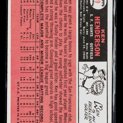 1966 Topps Ken Henderson #39