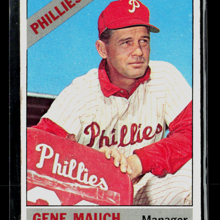 1966 Topps Gene Mauch #411
