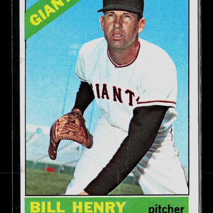 1966 Topps Bill Henry #115