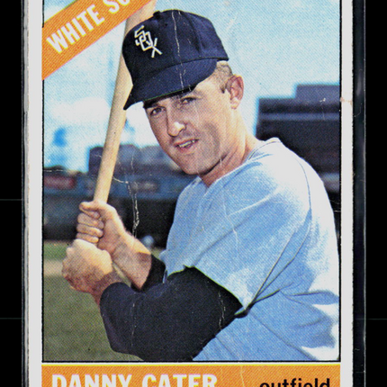 1966 Topps Danny Cater #398