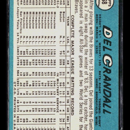 1965 Topps Del Crandall #68