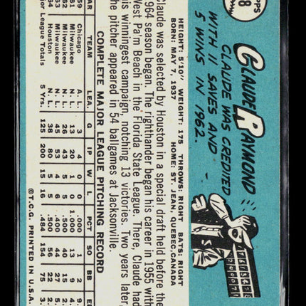 1965 Topps Claude Raymond #48
