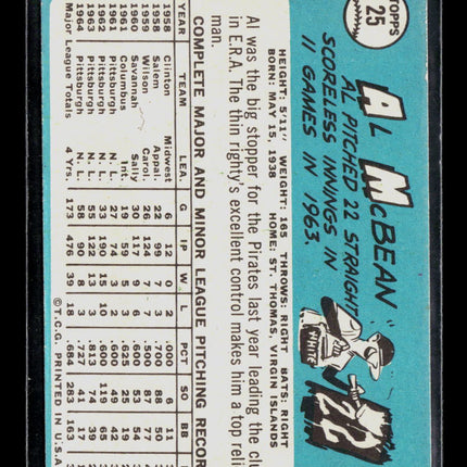 1965 Topps Al McBean #25