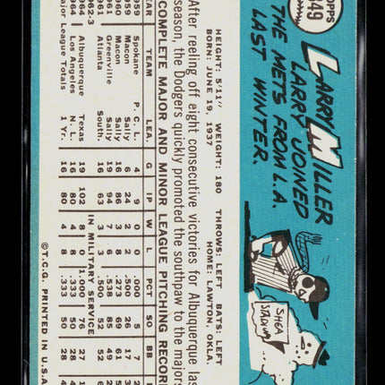 1965 Topps Larry Miller #349