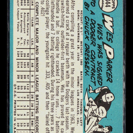 1965 Topps Wes Parker #344