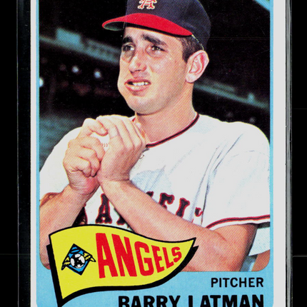 1965 Topps Barry Latman #307