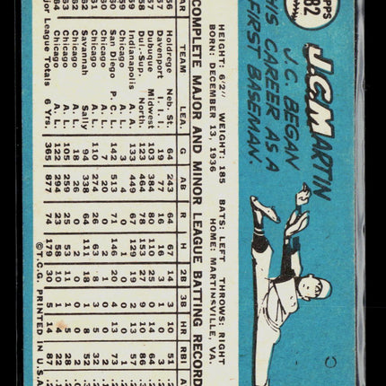 1965 Topps J. C. Martin #382
