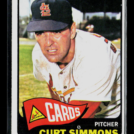 1965 Topps Curt Simmons #373