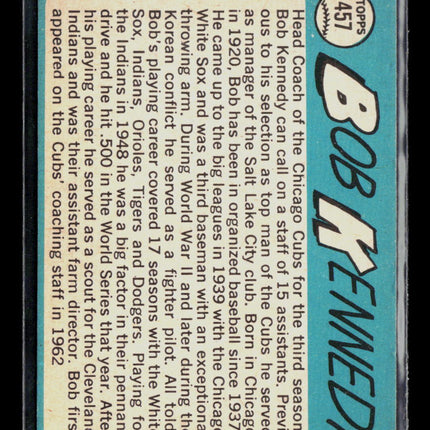 1965 Topps Bob Kennedy #457