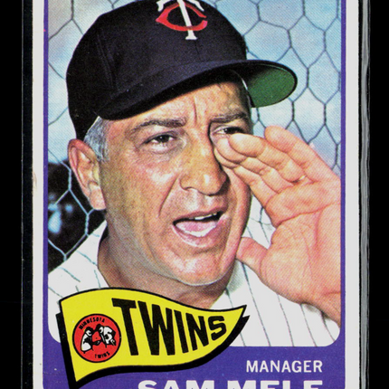 1965 Topps Sam Mele #506