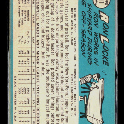 1965 Topps Ron Locke #511