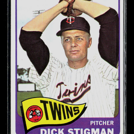 1965 Topps Dick Stigman #548