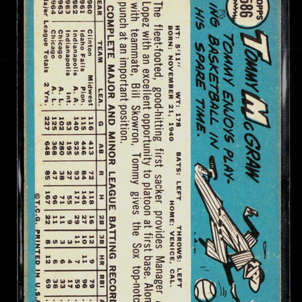 1965 Topps Tommy McCraw #586