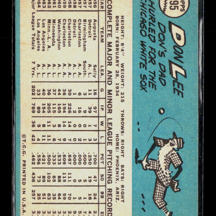 1965 Topps Don Lee #595