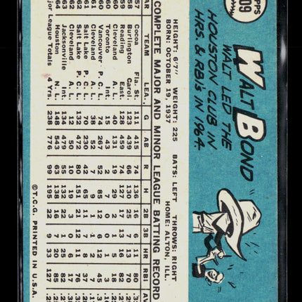 1965 Topps Walt Bond #109