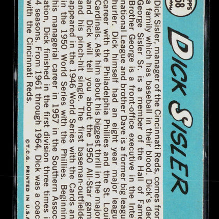 1965 Topps Dick Sisler #158