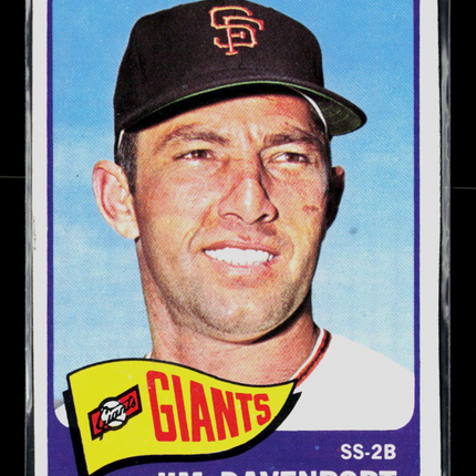 1965 Topps Jim Davenport #213