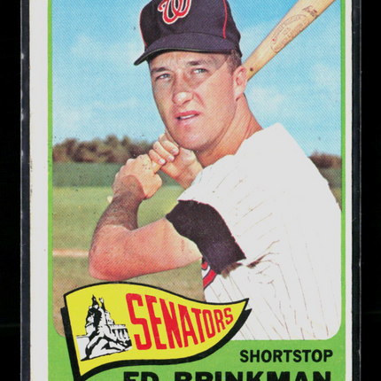 1965 Topps Ed Brinkman #417