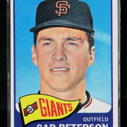 1965 Topps Cap Peterson #512