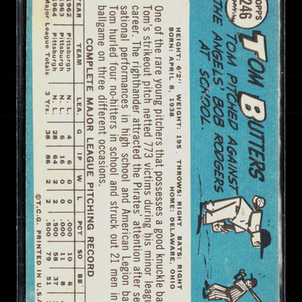 1965 Topps Tom Butters #246