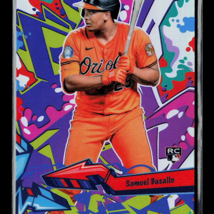 2026 Topps Chrome Wild Style Samuel Basallo #WST-21 RC