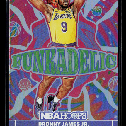 2024 Panini NBA Hoops Funkadelic Bronny James Jr. #15 RC