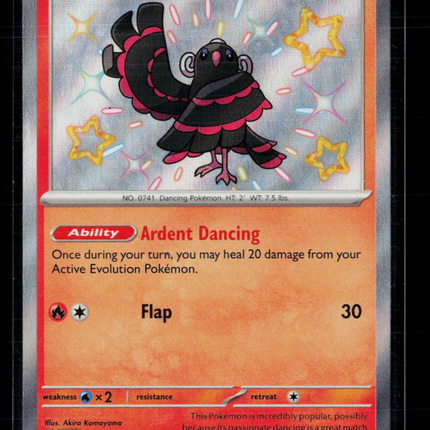Pokemon 2024 Paldean Fates Oricorio #113/91