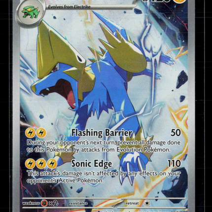 Pokemon Pitch Black Manectric #89/84