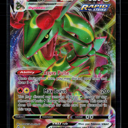 Pokemon 2021 Evolving Skies Rayquaza VMAX #111/203