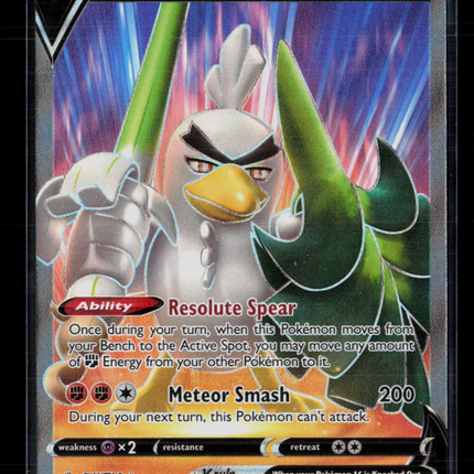 Pokemon 2020 Vivid Voltage Galarian Sirfetch'd V FA #174/185