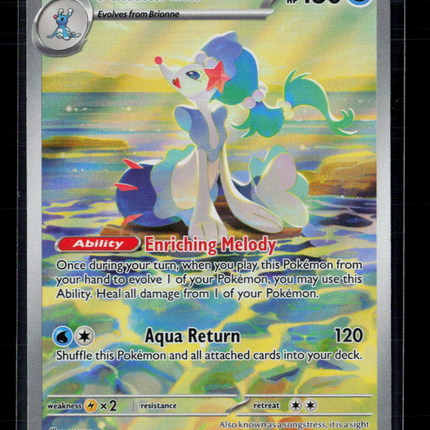 Pokemon 2026 Pitch Black Primarina #88/84