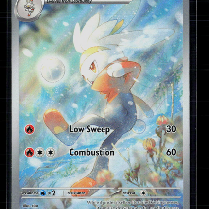 Pokemon 2024 Stellar Crown Raboot #147/142