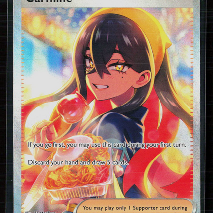 Pokemon 2024 Twilight Masquerade Carmine FA SAR #217/167