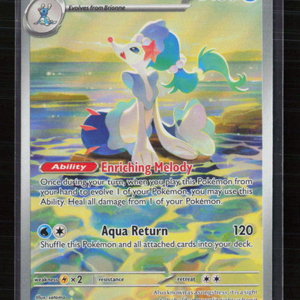 Pokemon 2026 Pitch Black Primarina #88/84