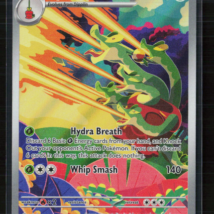 Pokemon 2025 Destined Rivals Hydrapple #188/182