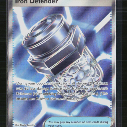 Pokemon 2026 Pitch Black Iron Defender SR UR #110/84