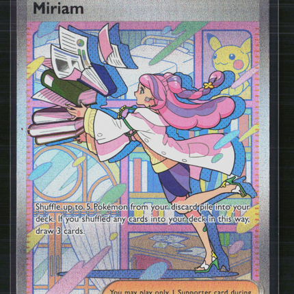 Pokemon 2023 Scarlet & Violet Miriam FA SAR #251/198