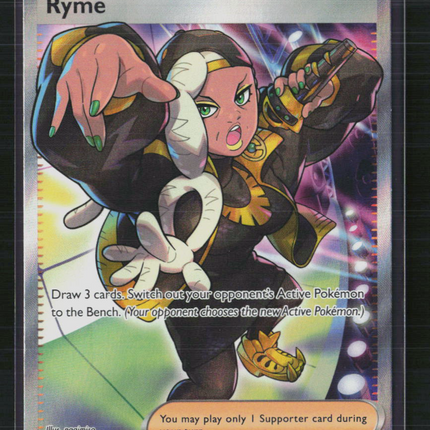Pokemon 2023 Obsidian Flames Ryme UR FA #221/197