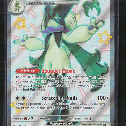 Pokemon Scarlet & Violet Meowscarada EX FA #SVP EN 078