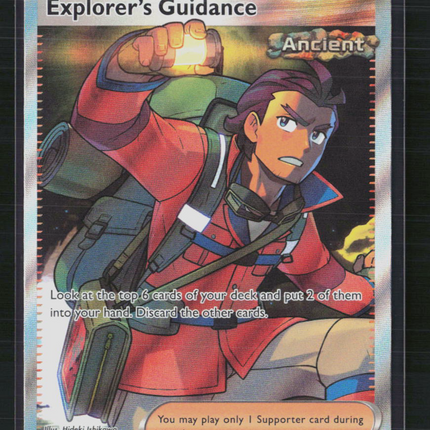 Pokemon 2024 Temporal Forces Explorer's Guidance FA #200/162