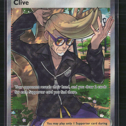 Pokemon 2024 Paldean Fates Clive UR FA #227/91